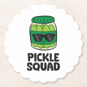Pickle Lover Team Pickles Funny Pickle Squad Untersetzer