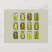 Pickle Lover Vintag Dosen Pickles Jar Weihnachten (Vorderseite)