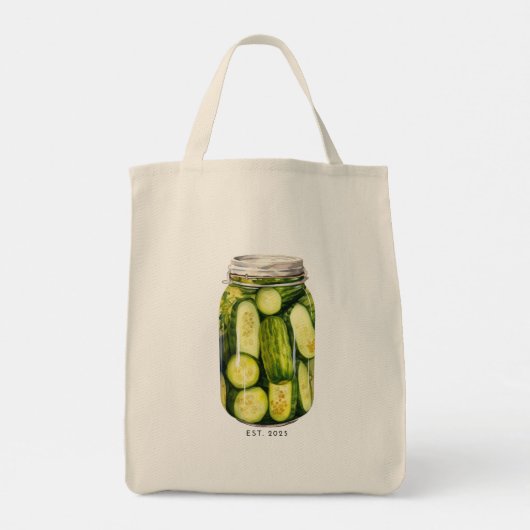 Pickle Lovers Tasche (Rückseite)