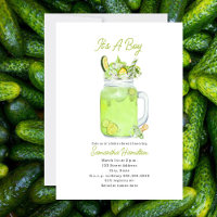 Pickle Milkshake Boy Babydusche