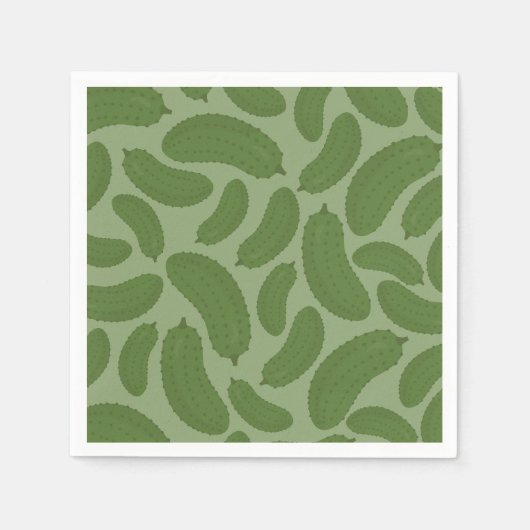 Pickle mir glücklich serviette (Vorderseite)