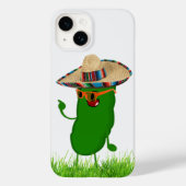 Pickle mit mexikanischem Sombrero Case-Mate iPhone Hülle (Rückseite)