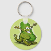 Pickle Monster Schlüsselanhänger (Vorderseite)