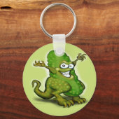 Pickle Monster Schlüsselanhänger (Vorderseite)