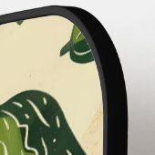 Pickle Muster Individuelle Name Pickleball Paddel Schläger (Linke Seite)