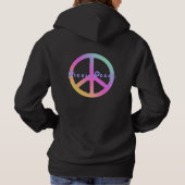 pickle peace pink hoodie (Rückseite)