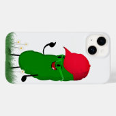 Pickle Person mit Kugelschreiber Case-Mate iPhone Hülle (Rückseite (Horizontal))