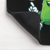 Pickle Playing Basketball Premium Mousepad (Ecke)