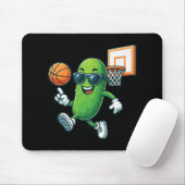 Pickle Playing Basketball Premium Mousepad (Mit Mouse)