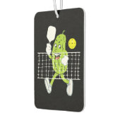 Pickle Playing Pickleball - Funny Pickleball Paddl Autolufterfrischer (Links)