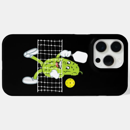 Pickle Playing Pickleball - Funny Pickleball Paddl Case-Mate iPhone Hülle (Rückseite (Horizontal))