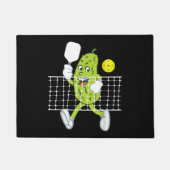 Pickle Playing Pickleball - Funny Pickleball Paddl Fußmatte (Vorderseite)