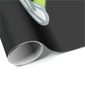 Pickle Playing Pickleball - Funny Pickleball Paddl Geschenkpapier (Rolleneckpunkt)