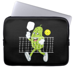 Pickle Playing Pickleball - Funny Pickleball Paddl Laptopschutzhülle