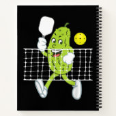 Pickle Playing Pickleball - Funny Pickleball Paddl Notizblock (Rückseite)