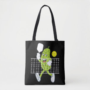 Pickle Playing Pickleball - Funny Pickleball Paddl Tasche