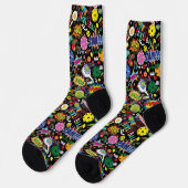 😍Pickle POW! Crew Socks Socken (Linkes Detail)
