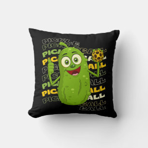 Pickle Power! Niedliche Pickleball-Kinder Kissen