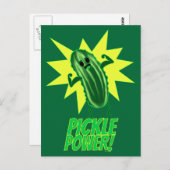 Pickle Power! Postkarte (Vorne/Hinten)