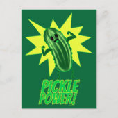 Pickle Power! Postkarte (Vorderseite)