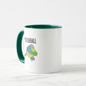 Pickle Pro Paddle Damen Kaffee Tasse (Vorderseite Links)