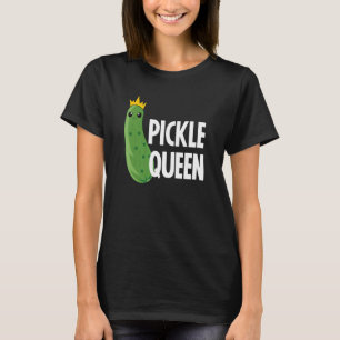 Pickle Queen Niedlich Vegan für Girls T-Shirt