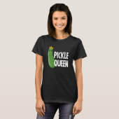 Pickle Queen Niedlich Vegan für Girls T-Shirt (Vorne ganz)