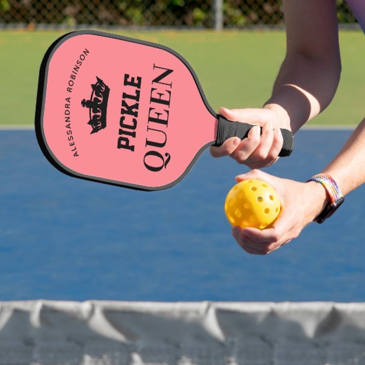 Pickle Queen personalisiert Pickleball Paddel Schläger (InSitu)