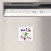 Pickle Queen Pickles Lover Girls Magnet (In Situ (Geschirrspüler))