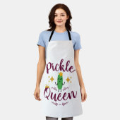 Pickle Queen Pickles Lover Girls Schürze (Getragen)