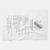 Pickle Recipe - Kitchen towel Geschirrtuch (Horizontal)
