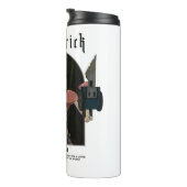 Pickle Rick - Ich bin ein Wissenschaftlicher Zitat Thermosbecher (Nach rechts gedreht)