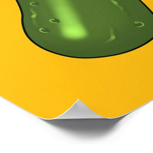 Pickle Rick Poster (Ecke)