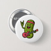 Pickle Rockstar Button (Vorne & Hinten)