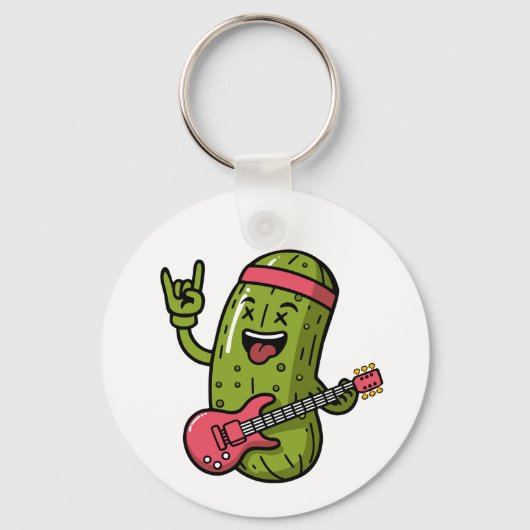 Pickle Rockstar Schlüsselanhänger (Vorderseite)
