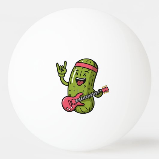 Pickle Rockstar Tischtennisball (Vorderseite)