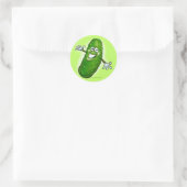 Pickle Runder Aufkleber (Tasche)