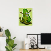 Pickle Saurus Rex Poster (Heimbüro)
