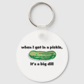 Pickle Schlüsselanhänger (Vorderseite)