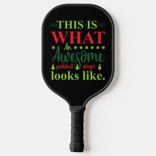 Pickle sieht aus wie Fun Sports Accessories Pickleball Schläger (Rückseite)