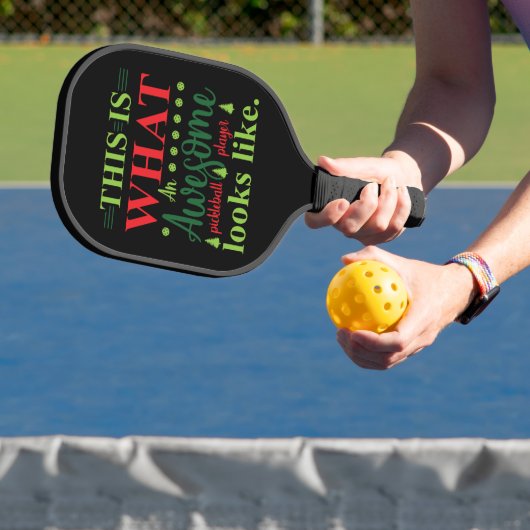 Pickle sieht aus wie Fun Sports Accessories Pickleball Schläger (InSitu)