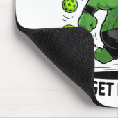 Pickle spielt Pickle Ball lustiger Pickleball-Lieb Mousepad (Ecke)