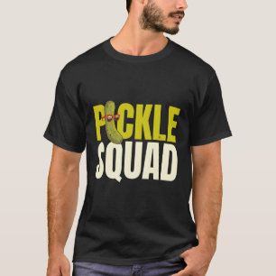 Pickle Squad Cucumber Vegan Pickle Squad T-Shirt