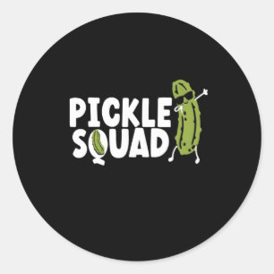 Pickle Squad für Pickle Runder Aufkleber