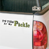 Pickle Staring Autoaufkleber (Auf Lkw)