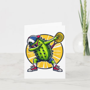 Pickle tanzend Gurken Pickleback Karte