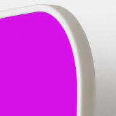 PICKLE Tropisch Pink Schwarzer Farbblock Pickleball Schläger (Linke Seite)