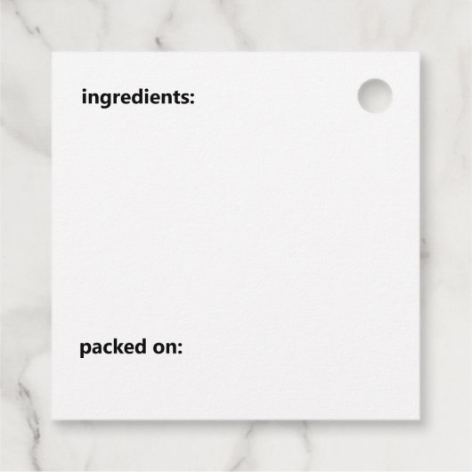 Pickle und Pepper Pals Funny Cartoon Pickles Jar Geschenkanhänger (Rückseite)