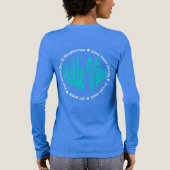 Pickle Vibes long sleeve Tri-Blend Shirt (Rückseite)