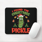 Pickle Weihnachtsmannmütze Xmas Lights - Ich fand Mousepad (Mit Mouse)